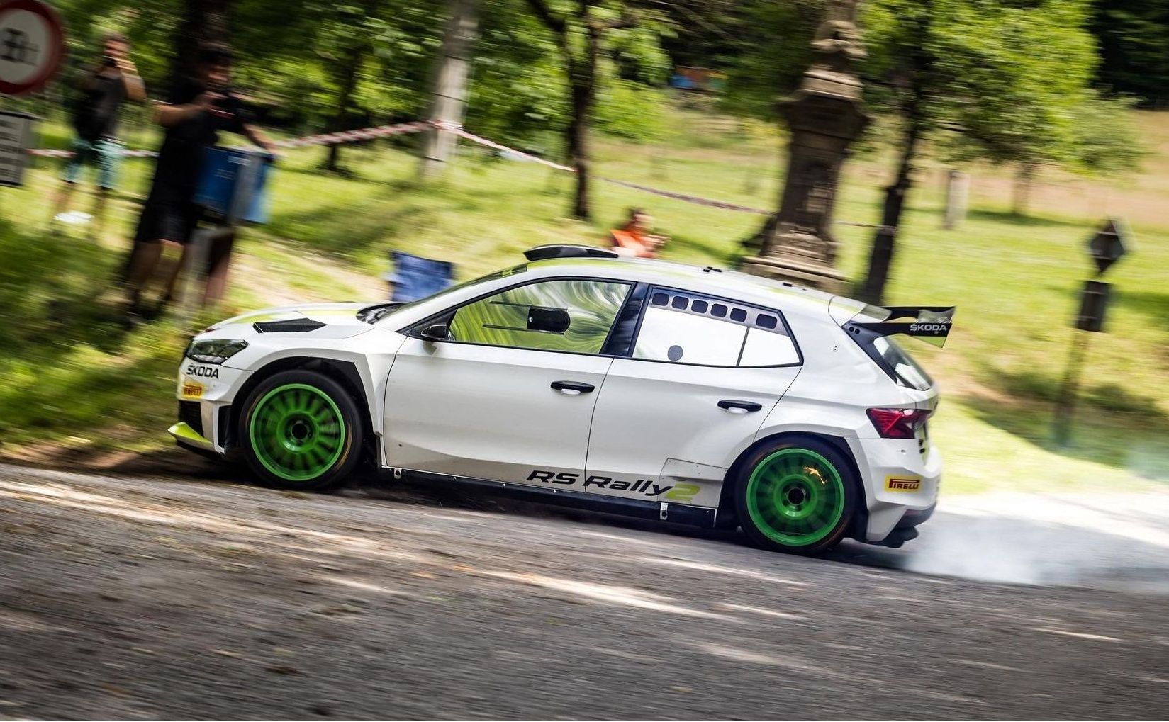 Rally del Lazio: Bergantino al via con la Skoda Fabia RS